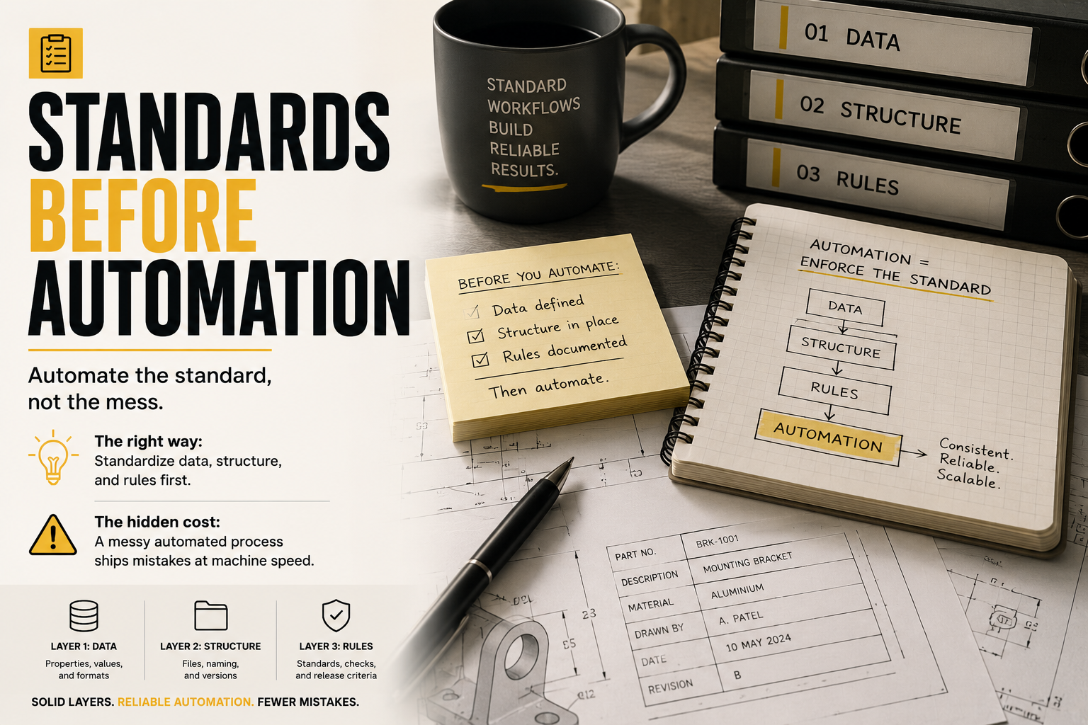 Standards Before Automation
