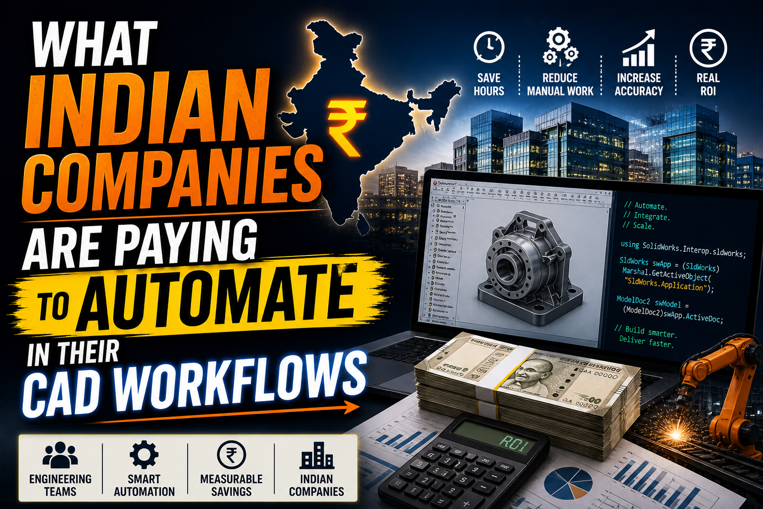 What Indian Companies Are Paying to Automate in Their CAD Workflows