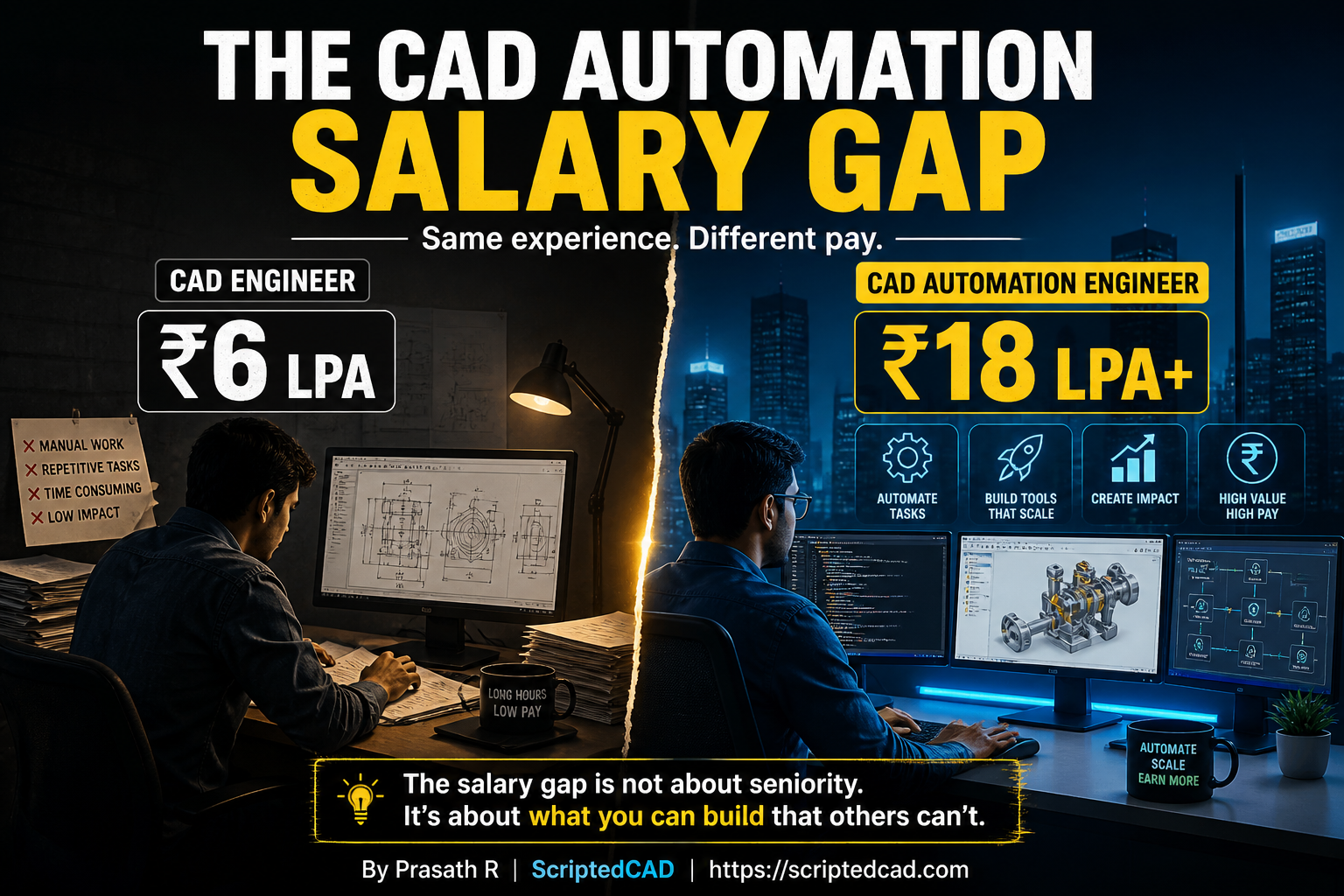 The CAD Automation Salary Gap