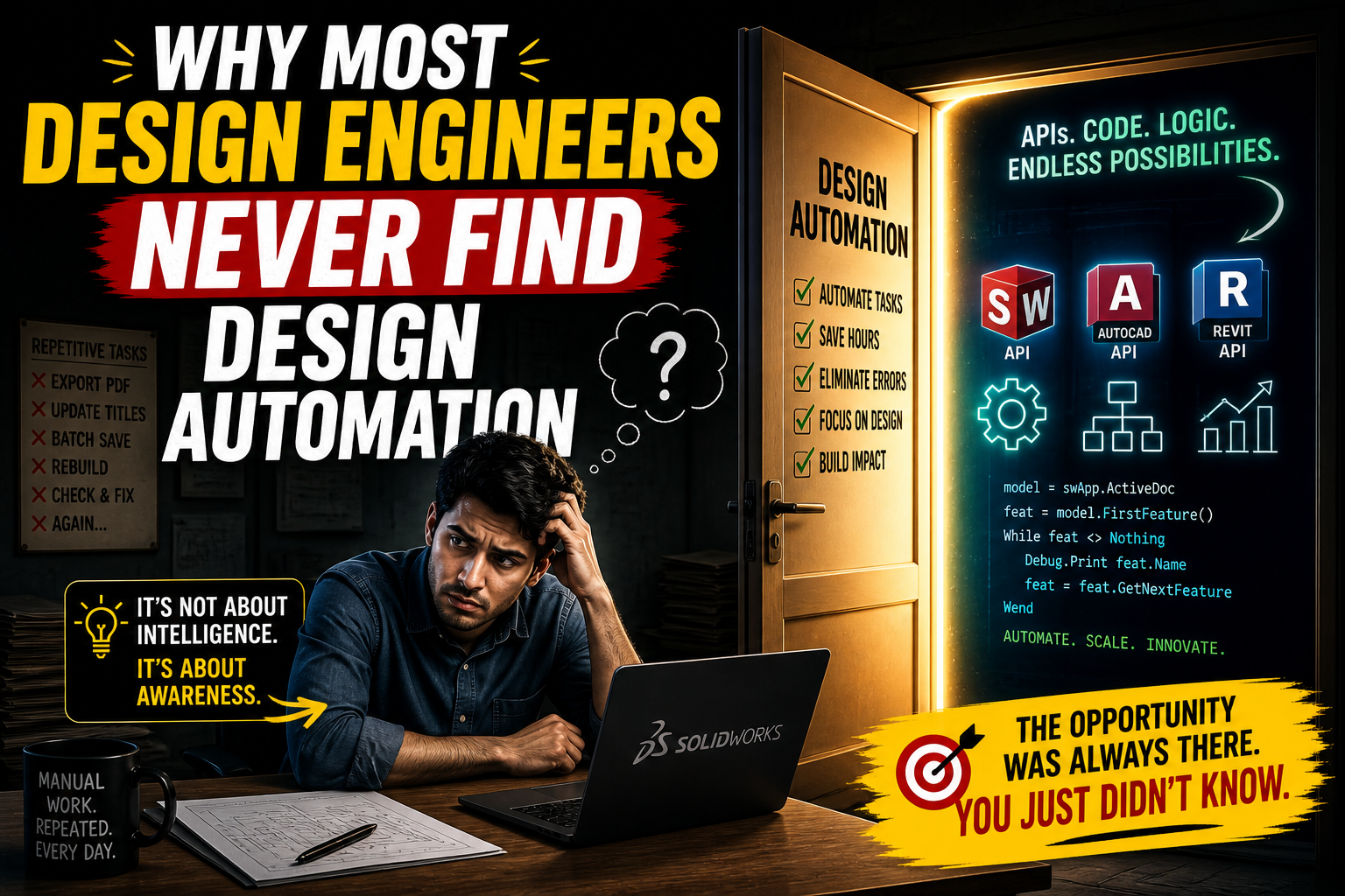 Why Most Design Engineers Never Find Design Automation
